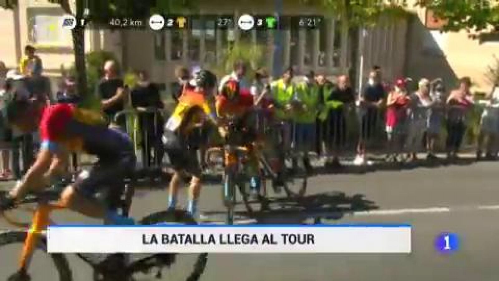 Van Aert hace doblete en una etapa de cortes por los abanicos