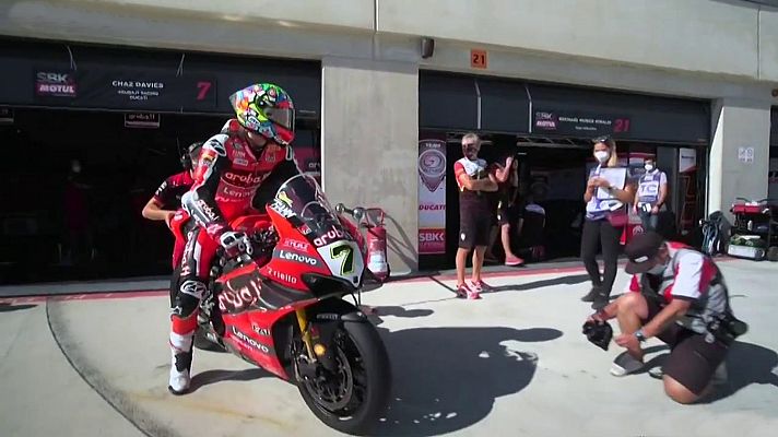 Prueba Aragón II. WSBK Superpole