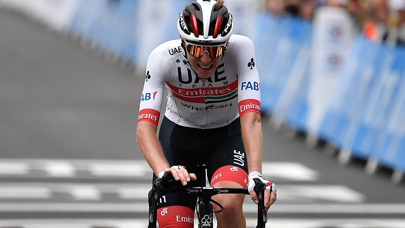 Vídeo: Pogacar araña 40 segundos al resto de favoritos al Tour