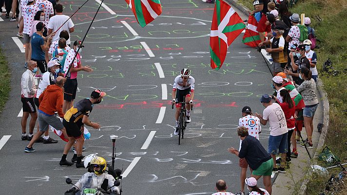 Tour de Francia - Tour 2020 | Subida completa al Peyresourde, con récord de Pogacar