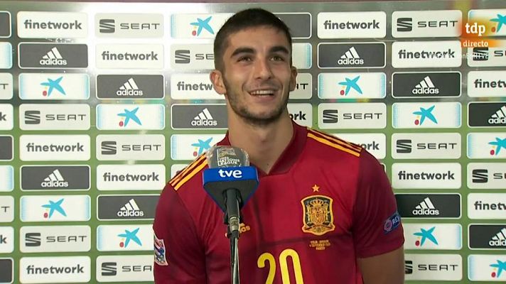 Conjunto 1ª España EURO 2021 Niño Ferrán Torres