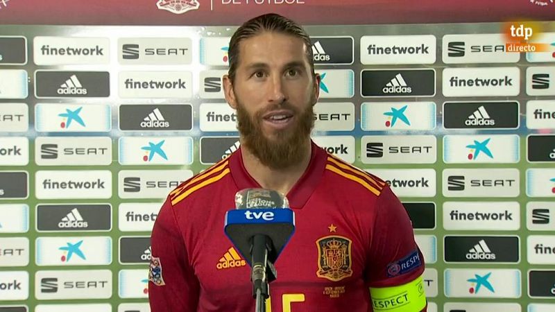 España 4-0 ucrania | ramos aconseja a ansu que asuma personalidad
