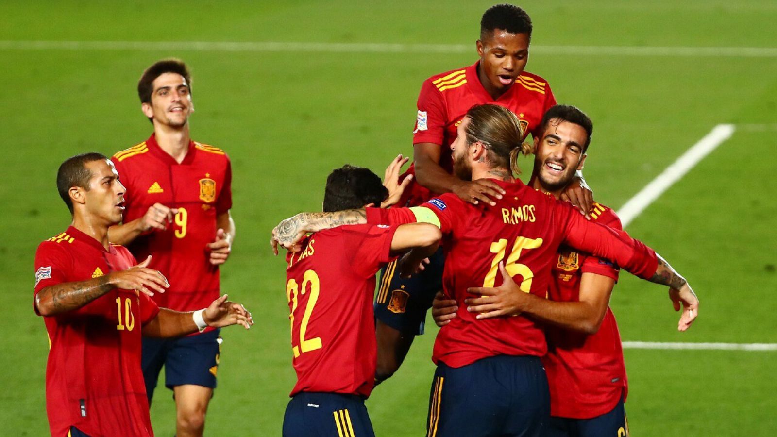 España 4-0 Ucrania, resumen y goles del partido