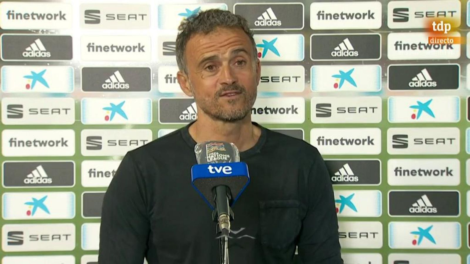 España 4-0 Ucrania | Luis Enrique: "Hay que ir poco a poco con la gente joven" - UEFA Nations League | Ver