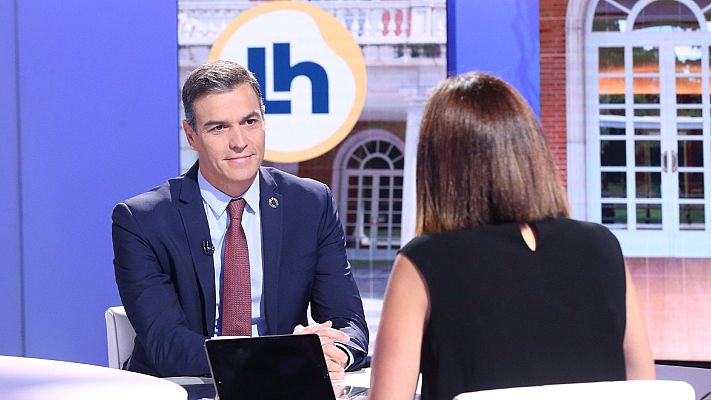 La hora de La 1 - Sánchez: "Esperamos que en diciembre podamos empezar a vacunar a una parte de la población"