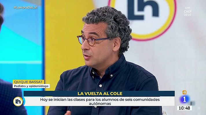 La hora de La 1 - La opinión de Quieque Bassat sobre la vuelta al cole