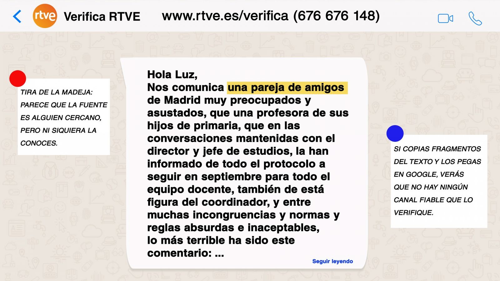 "La habitación del pánico". Un bulo distribuido con la vuelta al cole - RTVE.es