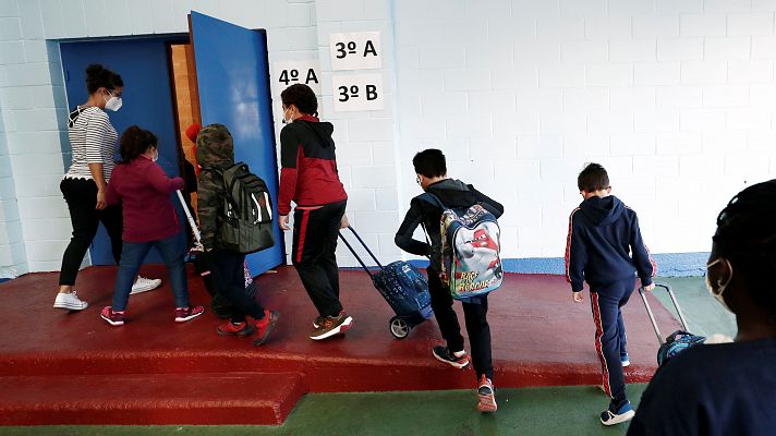 Incidentes puntuales en el primer día de vuelta al colegio en algunas comunidades