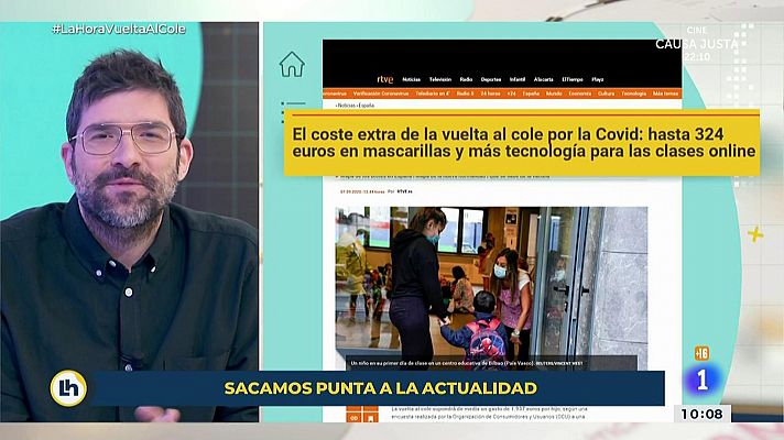 Nacho García comenta con humor las portadas de la jornada