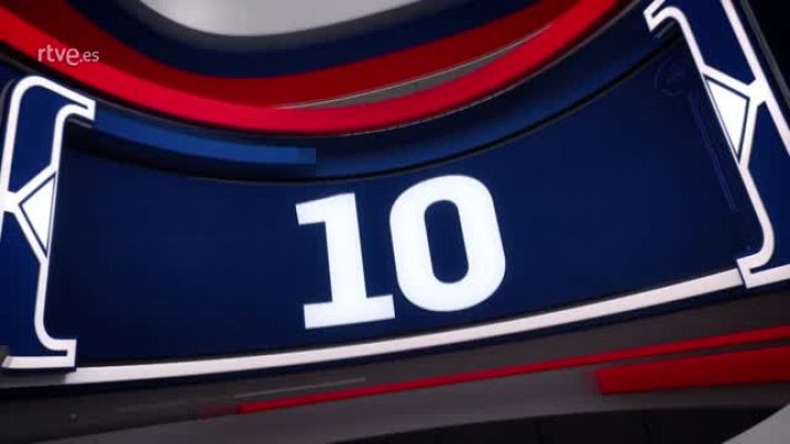 Las 10 mejores jugadas de la jornada en la NBA