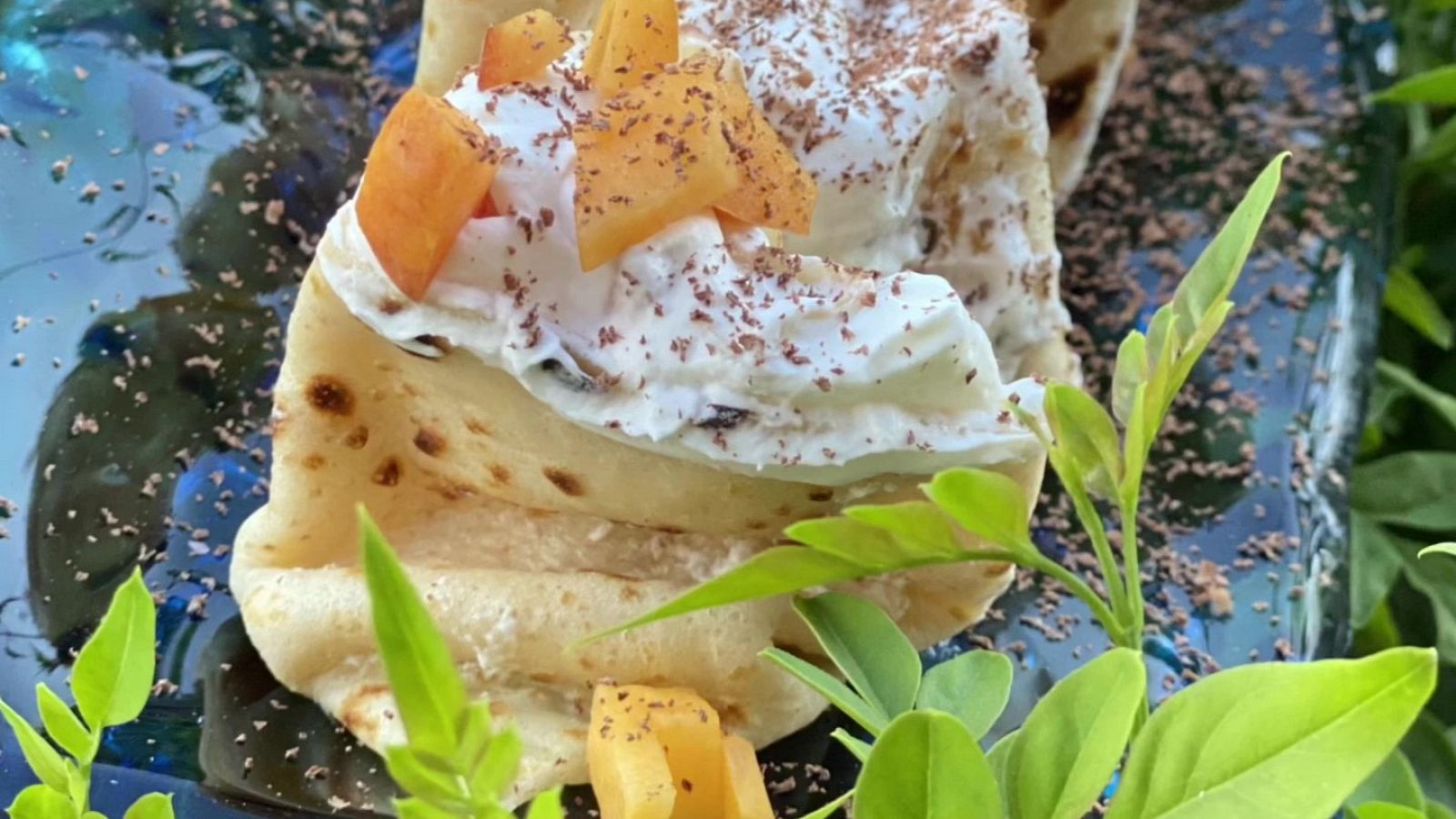 Receta de crepes de melocotón | Ver