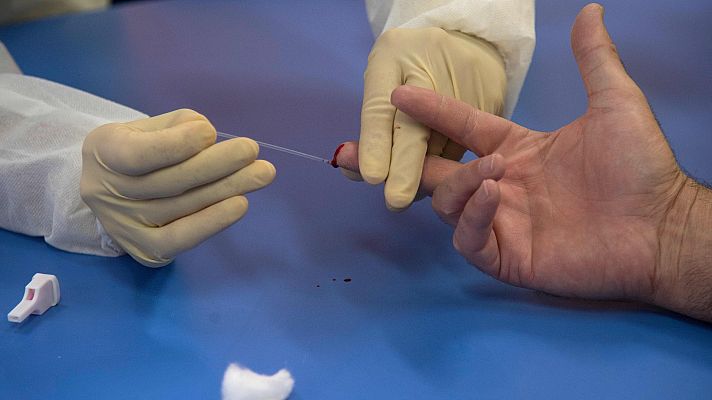 Telediario 1 - Polígono Sur cuadriplica la tasa de contagios de coronavirus de Sevilla