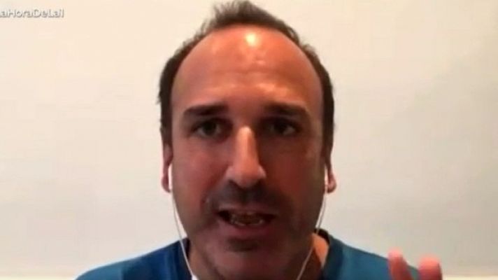 La hora de La 1 - Joan Pons, voluntario de la vacuna de Oxford: "No estoy preocupado, la detención del estudio garantiza la seguridad"