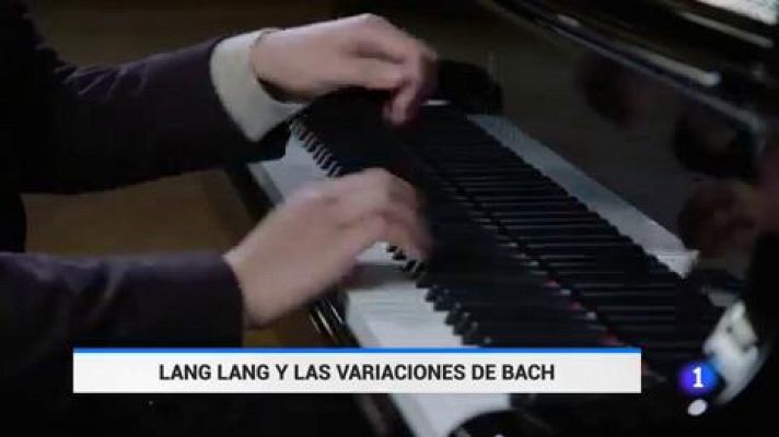 Telediario 1 - El pianista chino Lang Lang presenta su nuevo disco en el que interpreta la obra más complicada de Bach