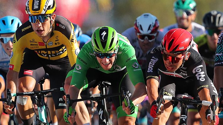 Tour de Francia - Tour 2020 | Caleb Ewan se impone en el 'sprint' ajustado de Poitiers