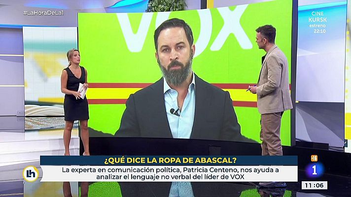 La hora de La 1 - Analizamos el lenguaje no verbal de Santiago Abascal