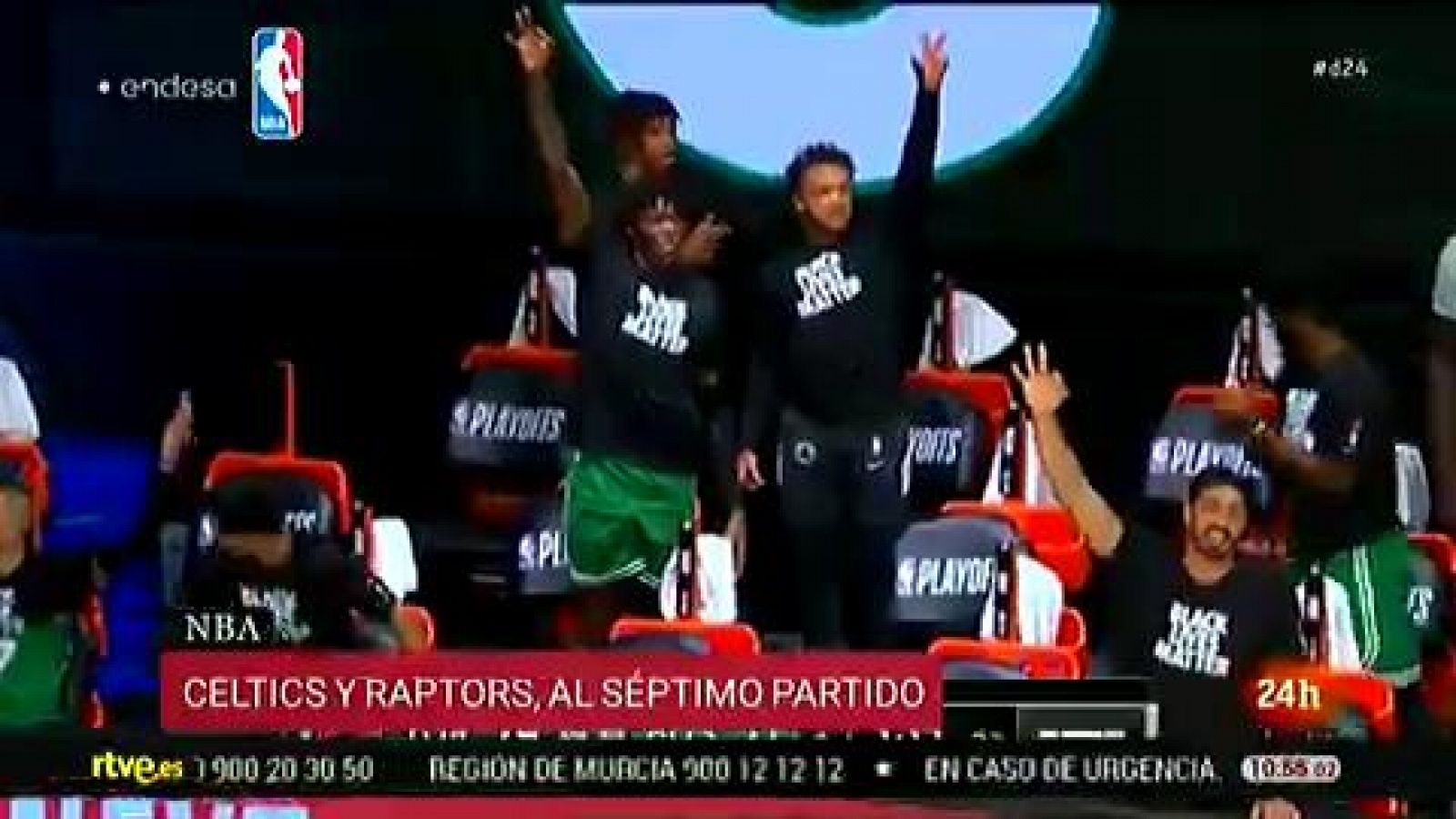 Los Raptors igualan la serie con los Celtics