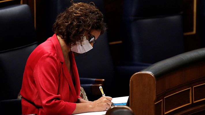 Telediario 1 - El Congreso tumba el decreto de superávit municipal en la primera gran derrota parlamentaria del Gobierno