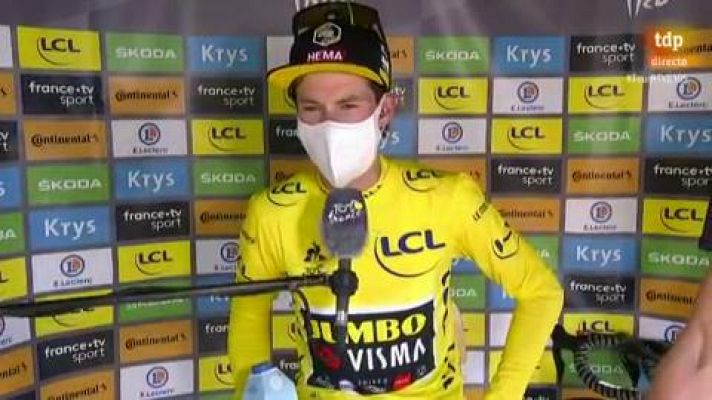 Tour de Francia - Tour 2020 | Primoz Roglic: "Espero seguir con este nivel"