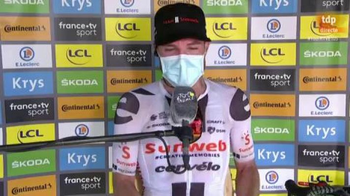 Tour de Francia - Tour 2020 | Marc Hirschi: "La confianza de días anteriores ha sido clave para ganar"