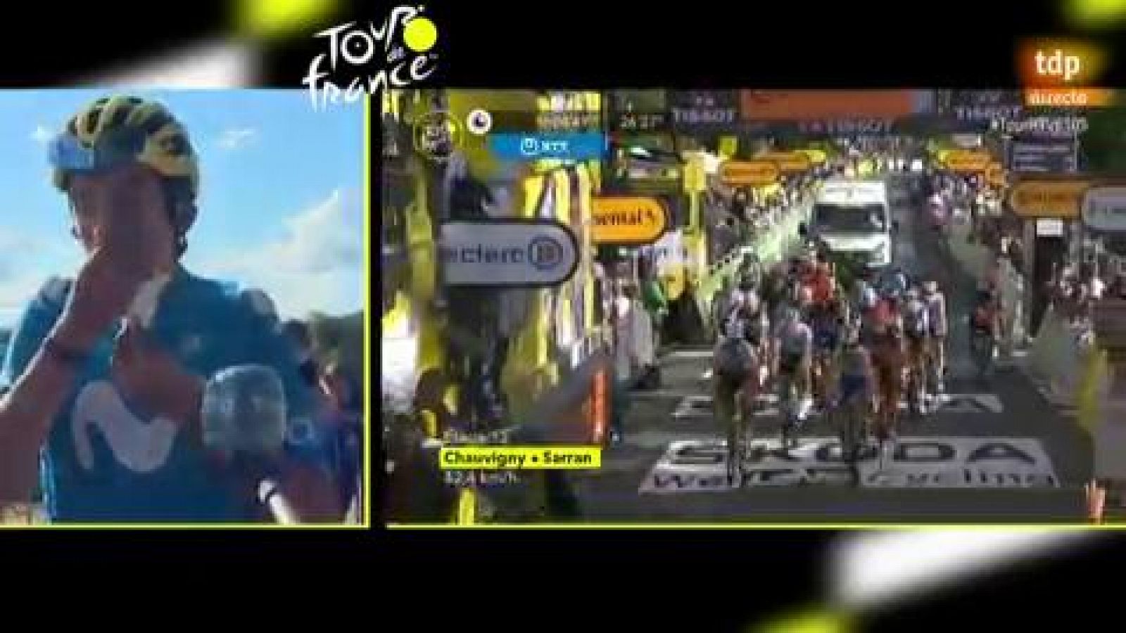 Etapa 12 del Tour de Francia | Marc Soler: "Pensábamos que a relevos podíamos alcanzarle pero Hirschi está muy fuerte"