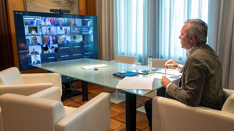 Jorge Azcón, alcalde de Zaragoza: el decreto del superávit municipal del Gobierno "era injusto"