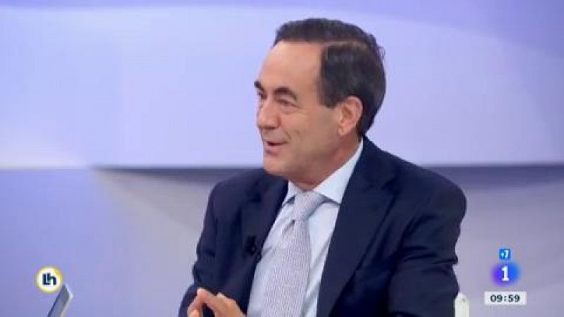 La presentación de josé bono en la hora de la 1
