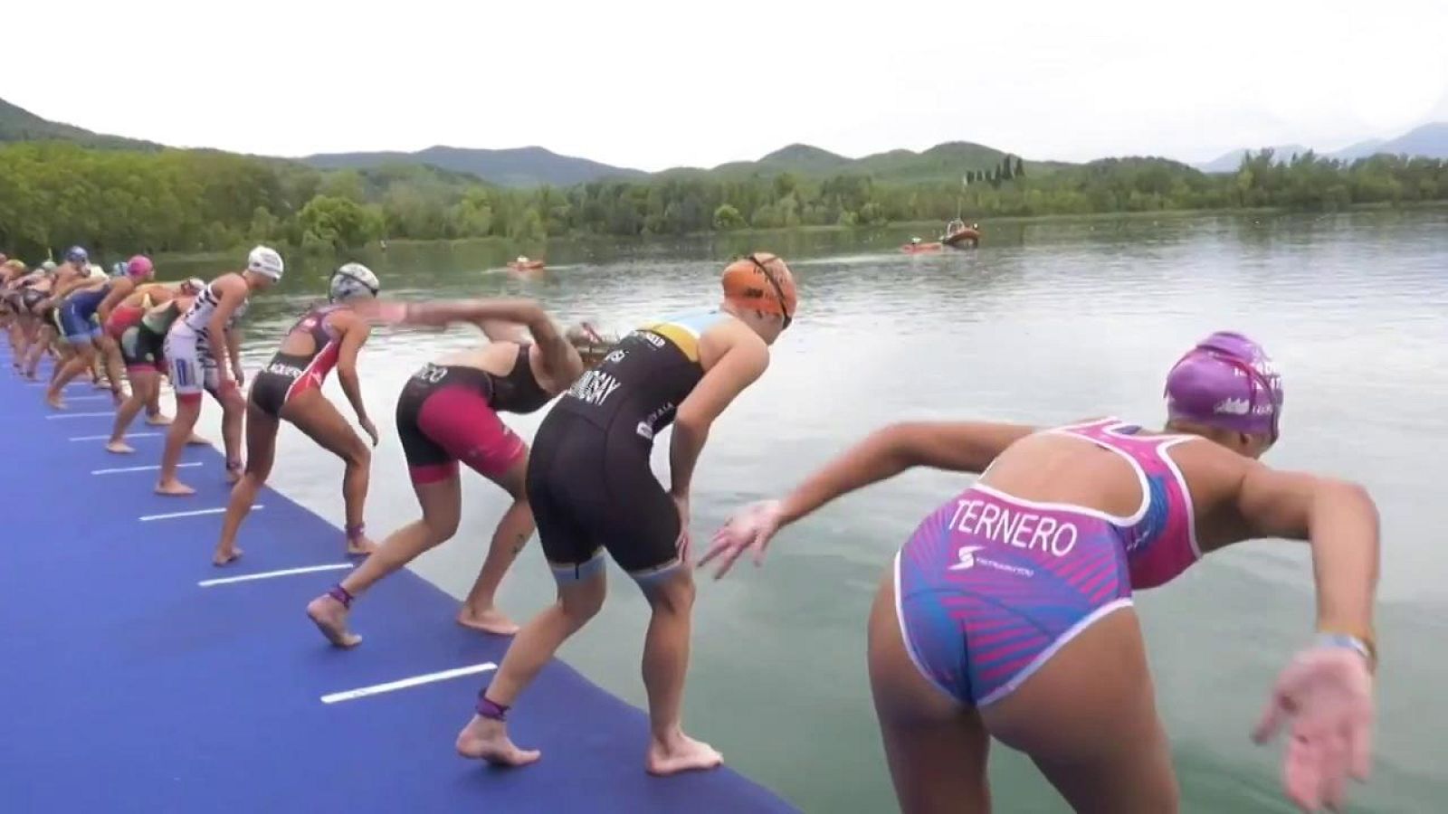 Triatlón - Campeonato de España Relevos mixtos. Prueba Banyoles: resumen - ver ahora