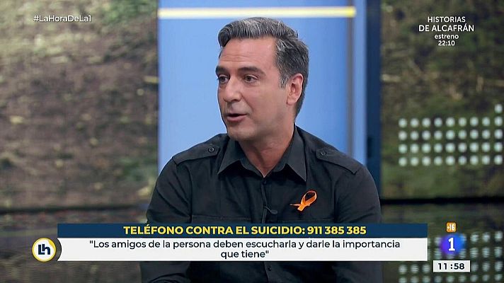 La hora de La 1 - Javi Martín habla del suicidio y su experiencia