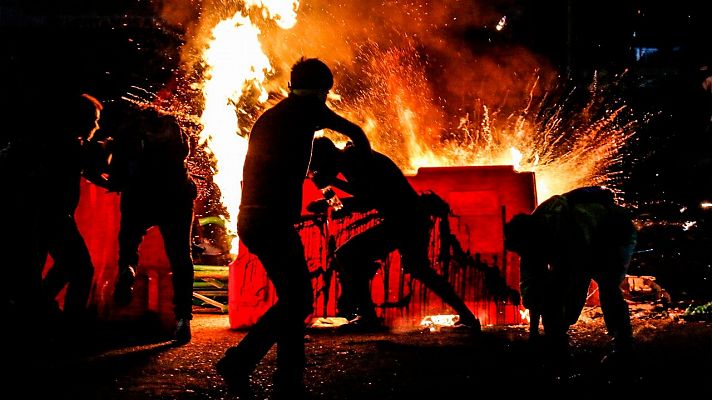 Colombia vive su segunda noche de protestas violentas