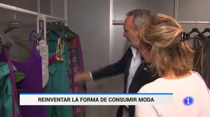 Telediario 1 - Los diseñadores de la Madrid Fashion Week coinciden en la idea de comprar menos ropa pero de mejor calidad