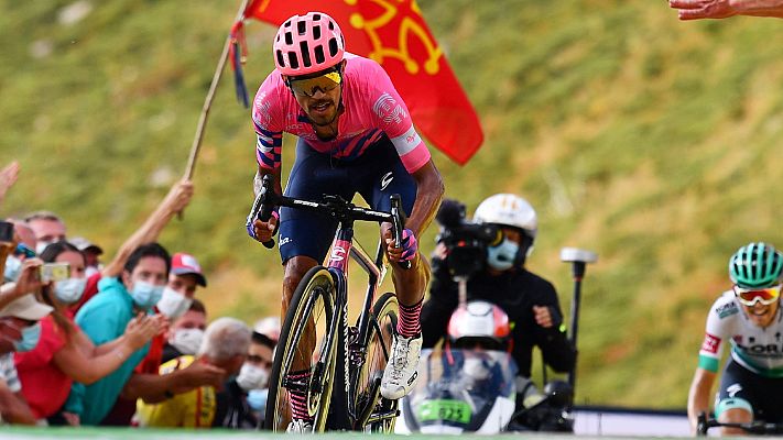 Tour de Francia - Tour 2020 | Daniel Martínez se impone en la cima del Puy Mary; Roglic más líder
