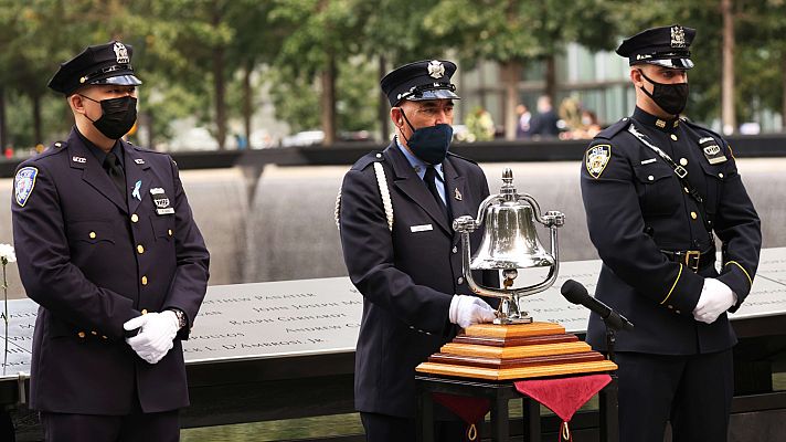 Informativo 24h - Homenaje a las víctimas del 11-S en el 19 aniversario de los atentados terroristas