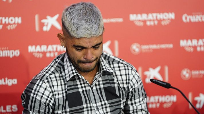 Telediario 1 - Banega se despide entre lágrimas del Sevilla