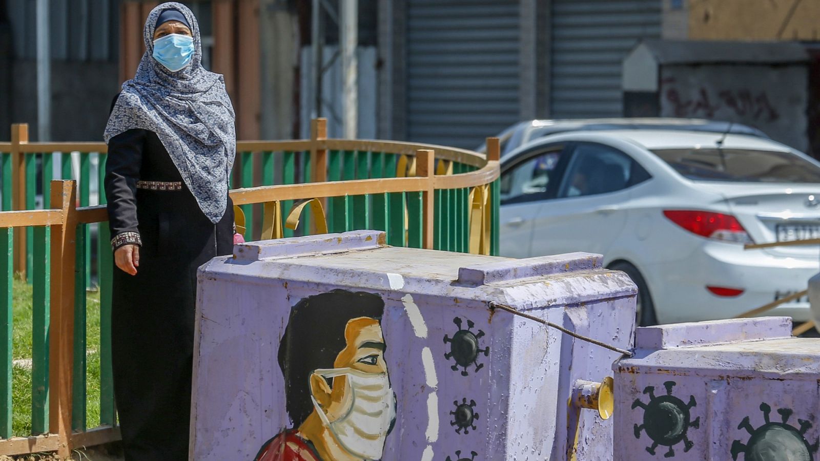 Gaza, confinamiento total para frenar los contagios de coronavirus
