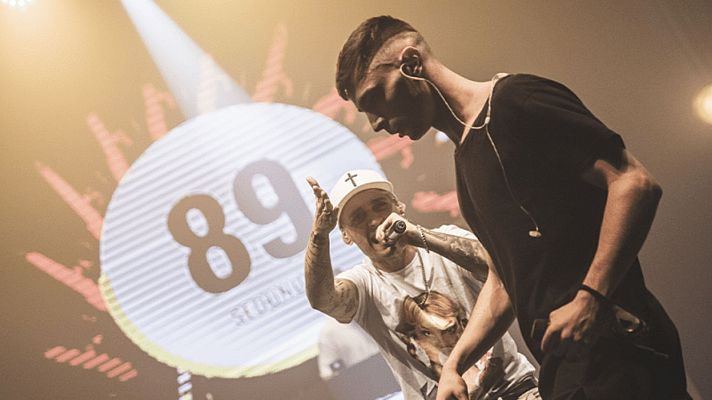 Telediario 1 - La liga de rap 'freestyle' FMS, en streaming en Playz