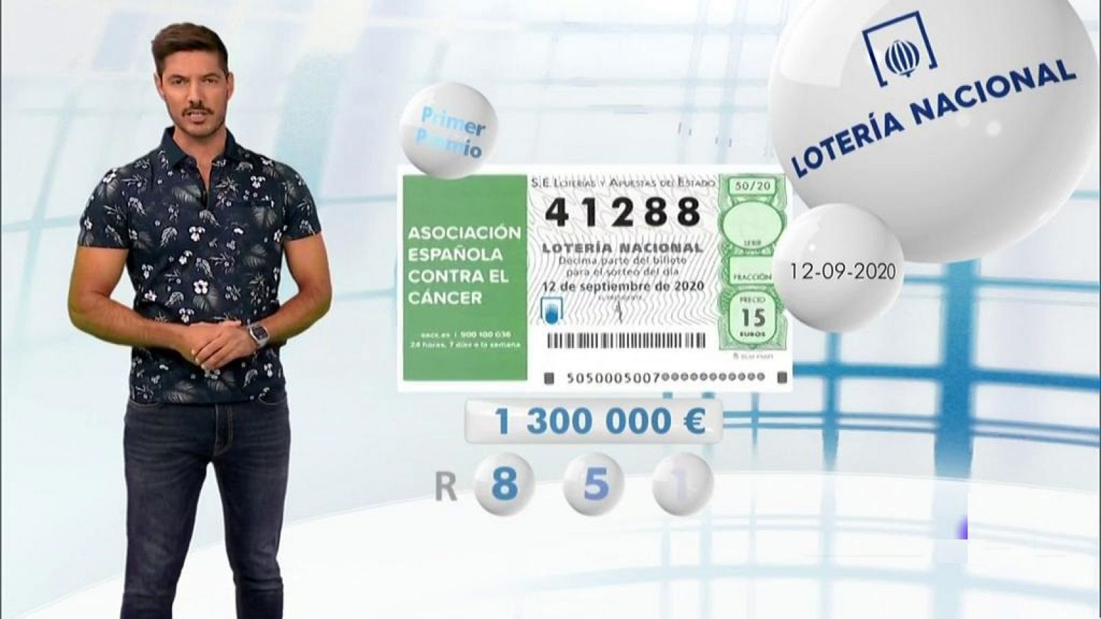 Lotería Nacional - 12/09/20 - RTVE.es