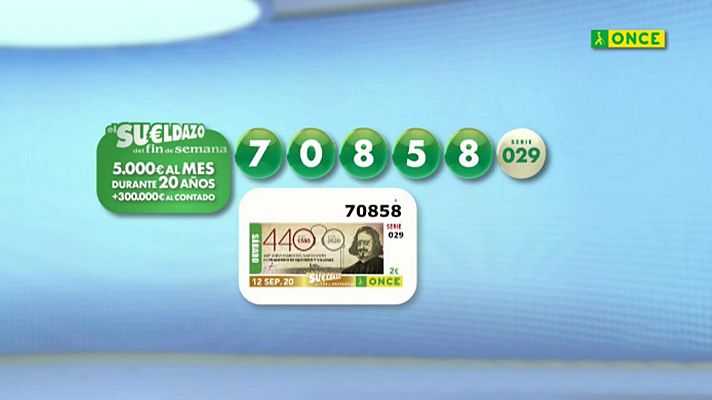 Sorteos ONCE - Sorteo ONCE - 12/09/20
