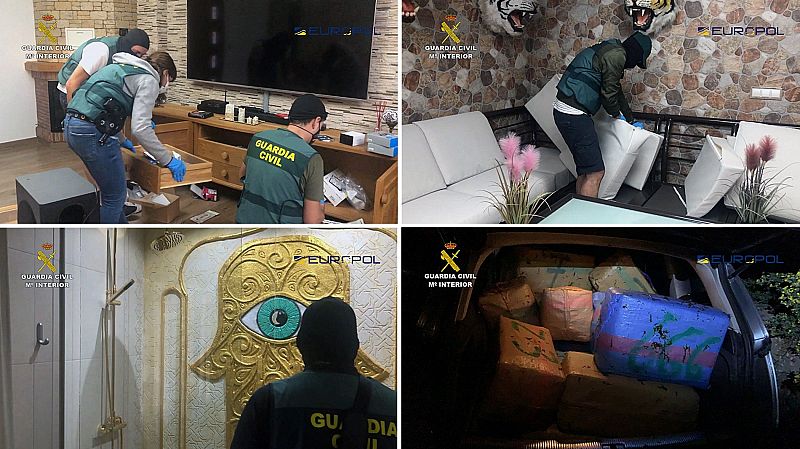 La Guardia Civil desarticula una organización criminal dedicada al narcotráfico de hachís en Málaga y Cádiz