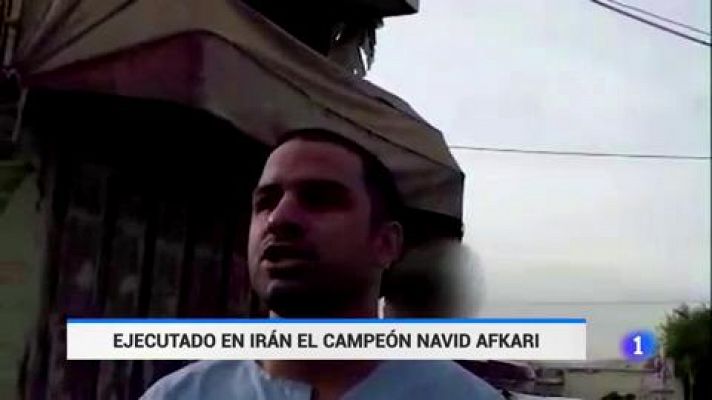 Ejecutado en Irán el campeón de lucha Navid Afkari