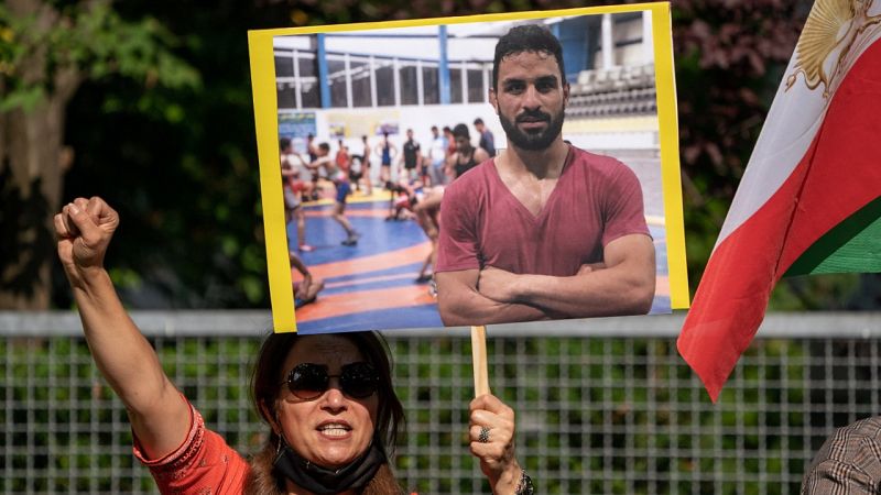 Ejecutado en Irán el campeón de lucha Navid Afkari