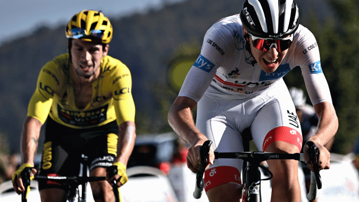 Tour de Francia - Tour 2020 | Pogacar se impone a Roglic en el Colombier