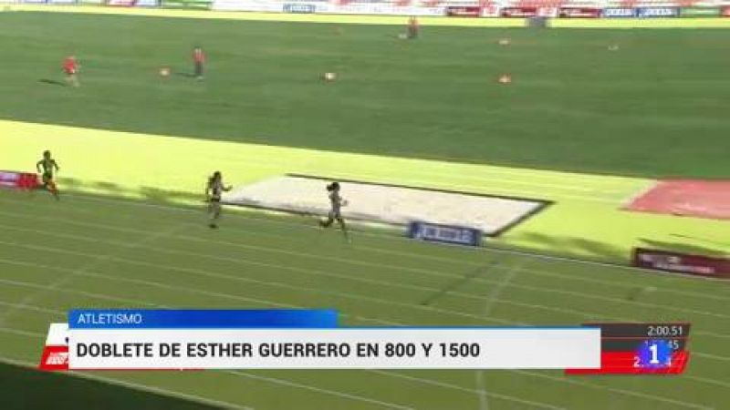 Doblete histórico de Esther Guerrero en el Campeonato de España de Atletismo