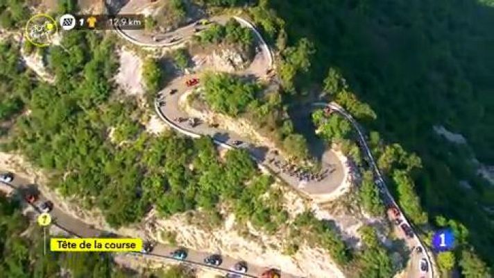 Telediario 1 - Tour 2020 | Pogacar se impone a Roglic en un Grand Colombier con acento esloveno