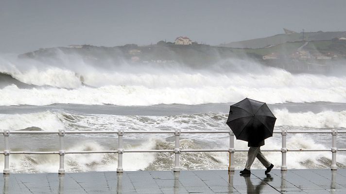 El tiempo - Este lunes bajan las temperaturas en la mitad oeste y centro peninsular