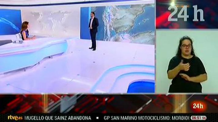 El tiempo - Este lunes bajan las temperaturas en la mitad oeste y centro peninsular