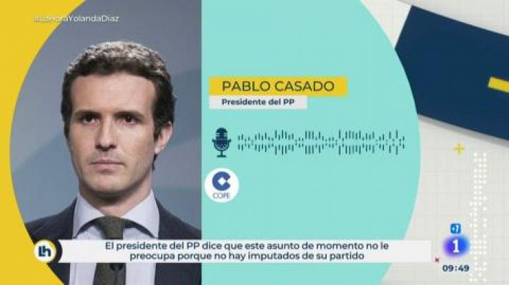 Casado, sobre el 'caso Kitchen': "No voy a pasar ni una, pero no admito juicios paralelos, ni dobles varas de medir"