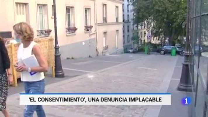 Telediario 1 - "El consentimiento", un libro con una denuncia implacable