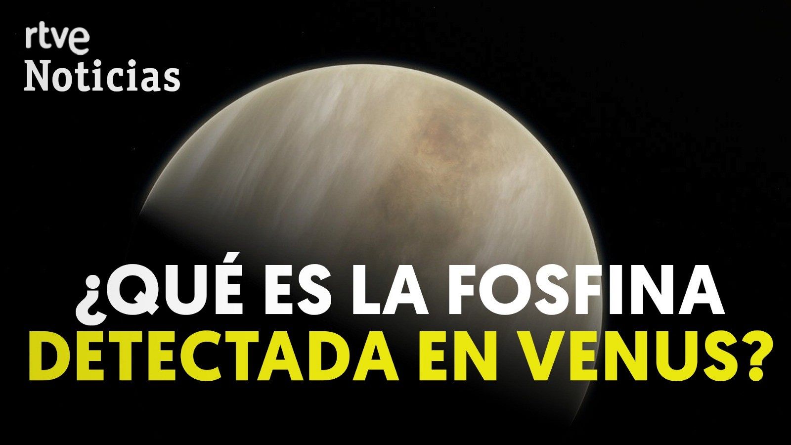 El descubrimiento de gas fosfano revela posible vida en Venus - RTVE.es