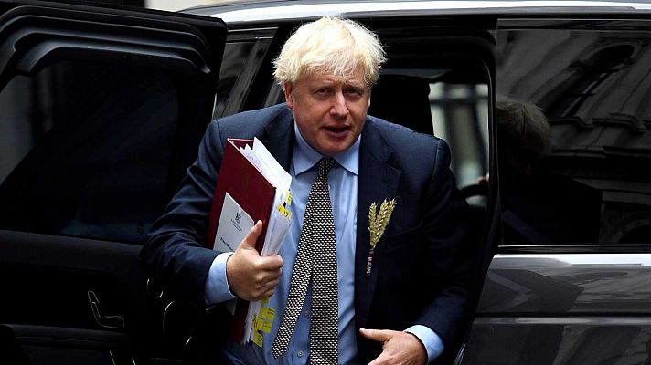 Telediario 1 - Johnson insiste: firmó con Bruselas el acuerdo sobre el 'Brexit' pero no lo va a cumplir